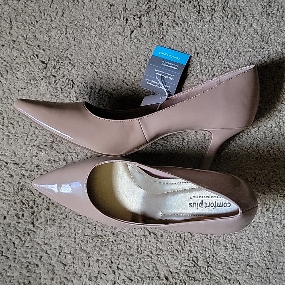 3-inch comfort plus nude heels
